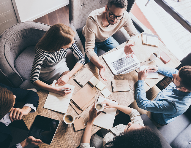 Seertech team meeting Seertech Team sharing ideas